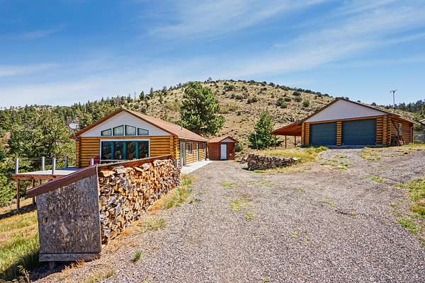 40 Acres of Land with Home for Sale in Fort Garland, Colorado