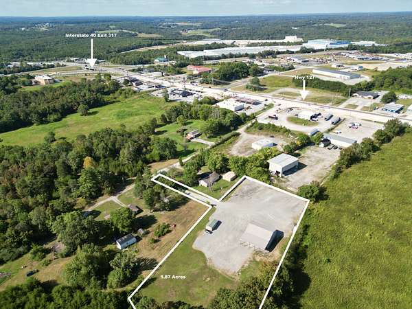 1.87 Acres of Improved Mixed-Use Land for Sale in Crossville, Tennessee