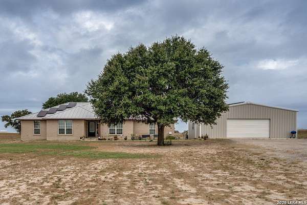 5 Acres of Land with Home for Sale in La Vernia, Texas