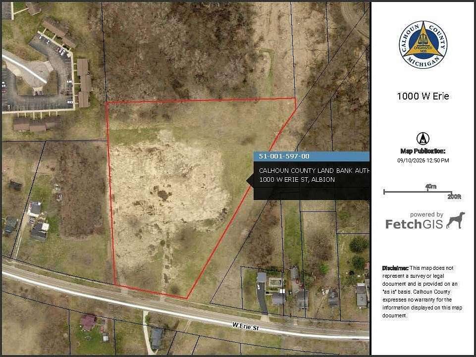 5 Acres of Residential Land for Sale in Albion, Michigan