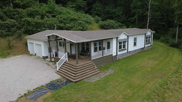 28.3 Acres of Land with Home for Sale in Milton, West Virginia