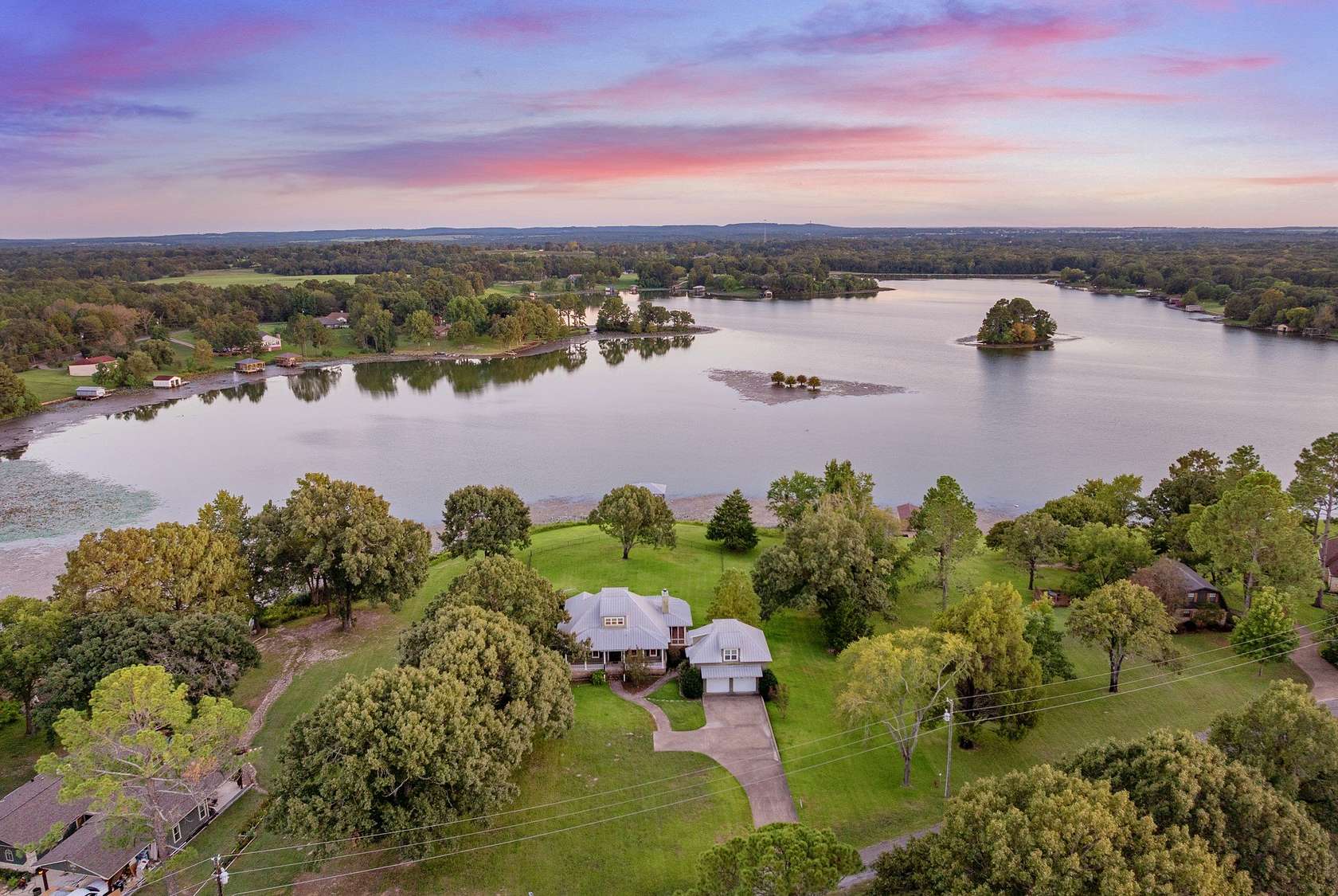 2 Acres of Land with Home for Sale in Murchison, Texas