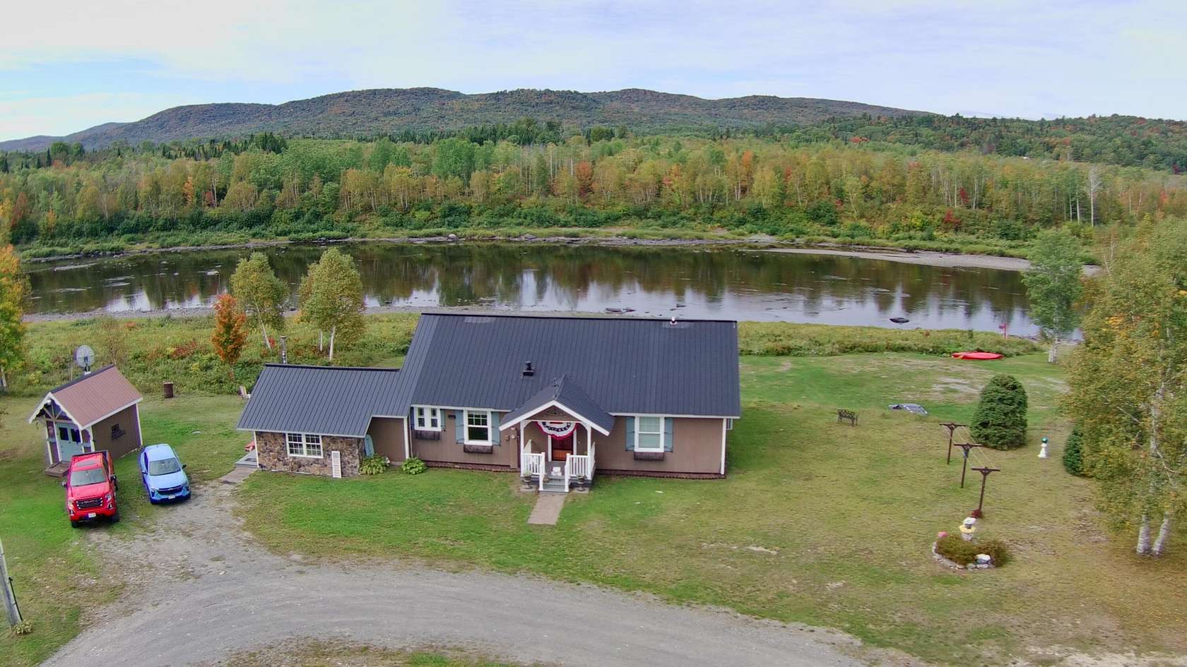 4 Acres of Land with Home for Sale in Allagash, Maine