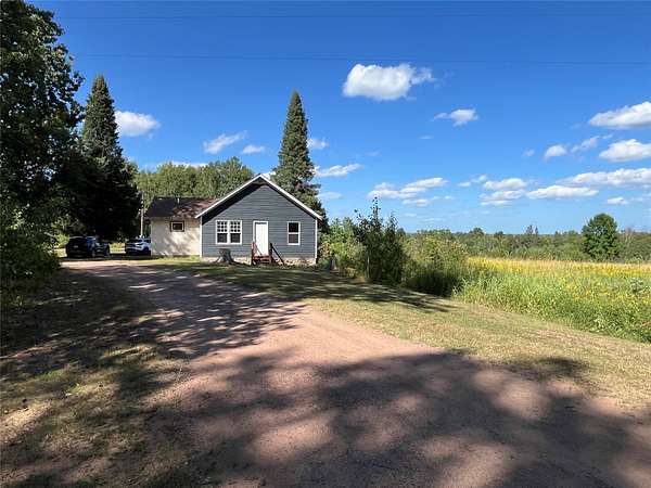 5 Acres of Land with Home for Sale in Grand View, Wisconsin