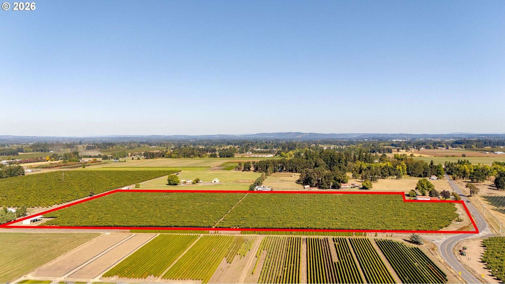 24.4 Acres of Agricultural Land for Sale in Canby, Oregon