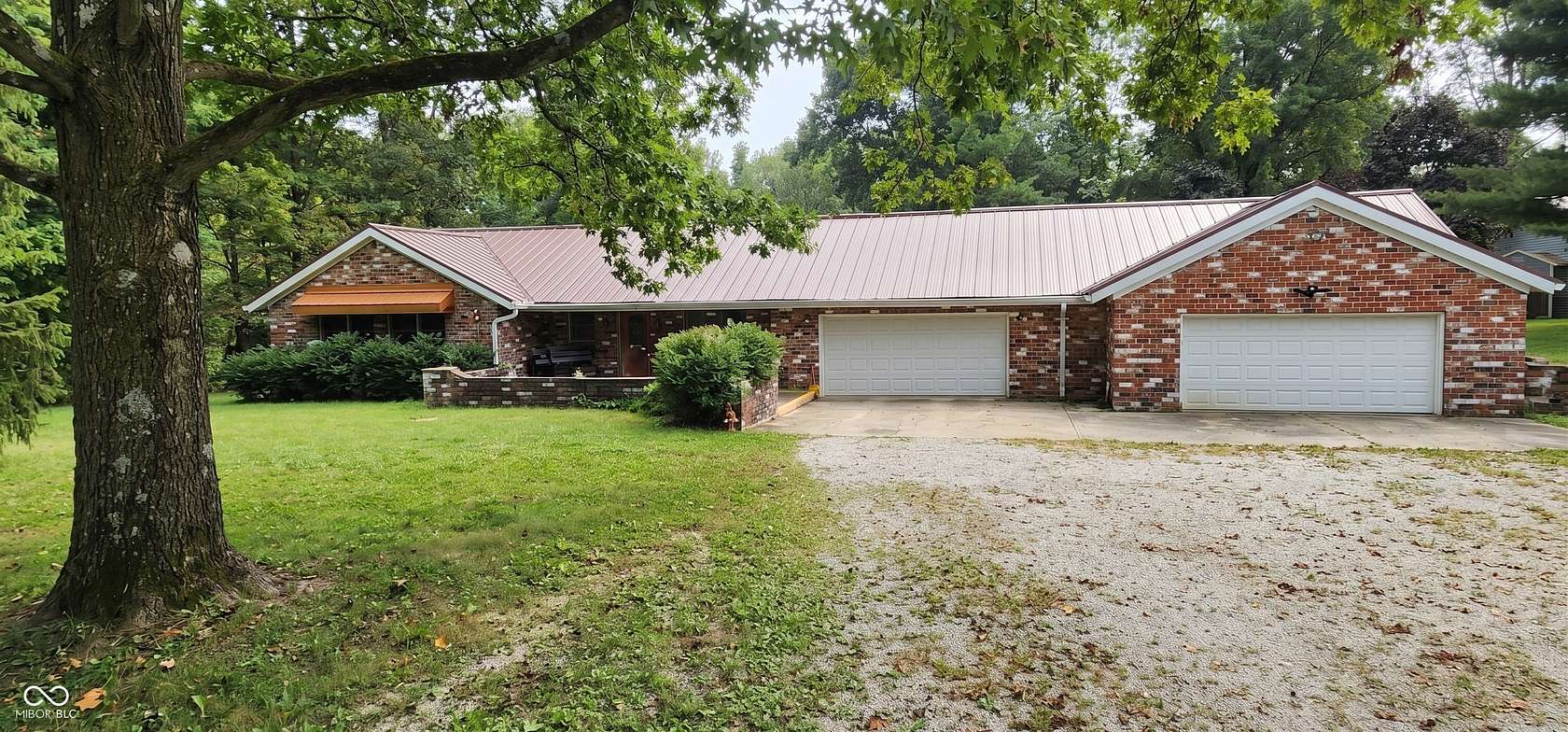 7.66 Acres of Land with Home for Sale in Bainbridge, Indiana