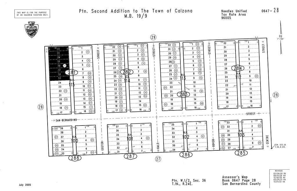 0.55 Acres of Land for Sale in Earp, California