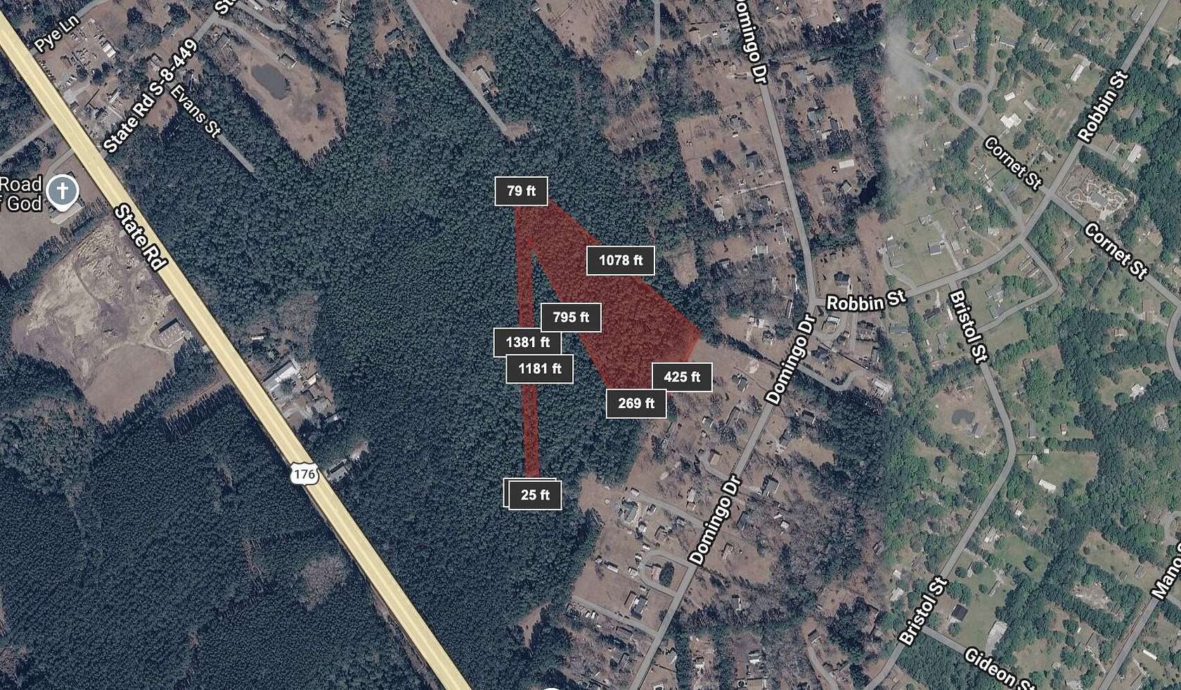 10.1 Acres of Land for Sale in Moncks Corner, South Carolina