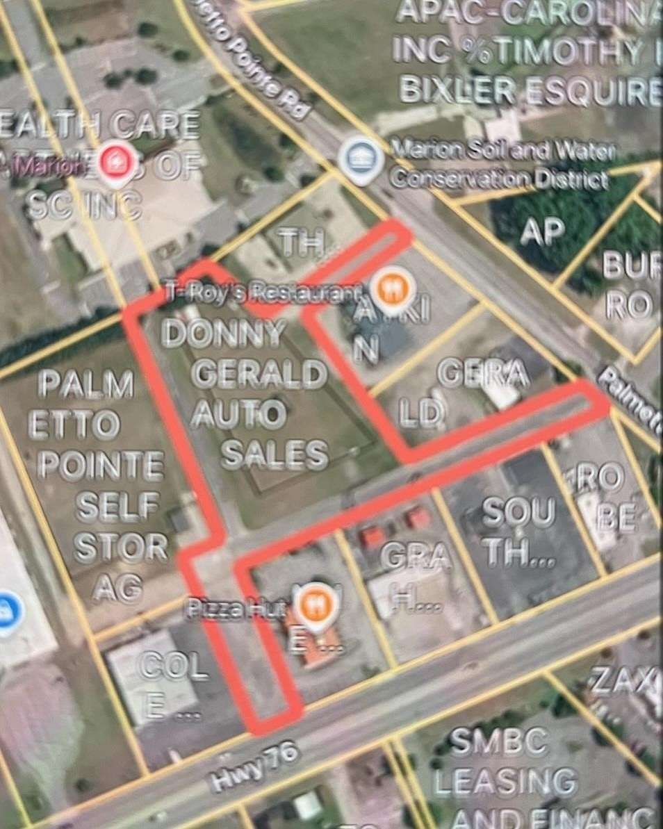 2.47 Acres of Commercial Land for Sale in Marion, South Carolina