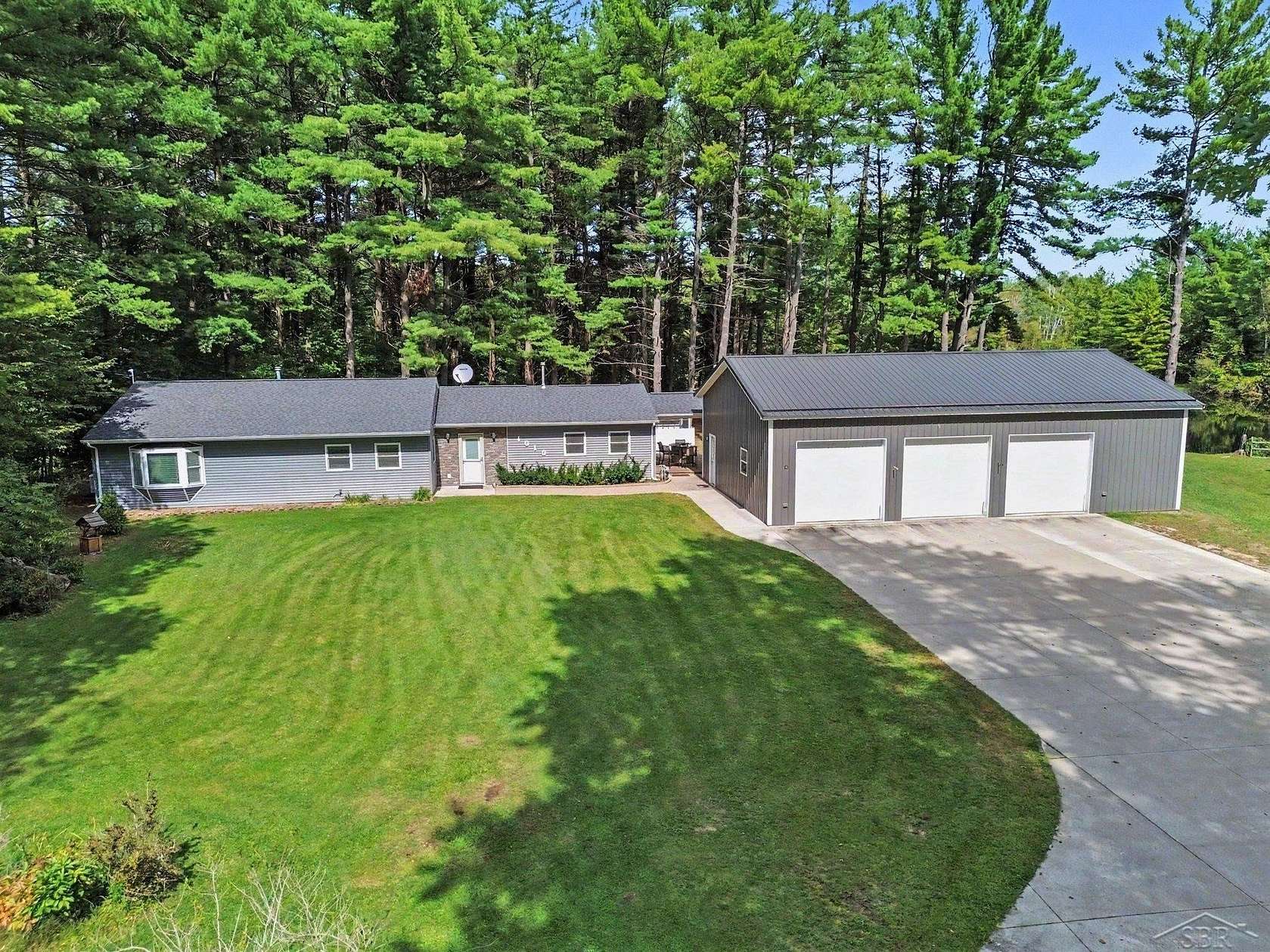 10 Acres of Recreational Land with Home for Sale in West Branch, Michigan