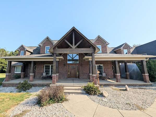 26 Acres of Land with Home for Sale in Waldron, Indiana