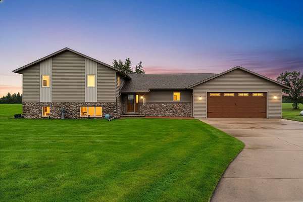 8.4 Acres of Land with Home for Sale in Kaukauna, Wisconsin
