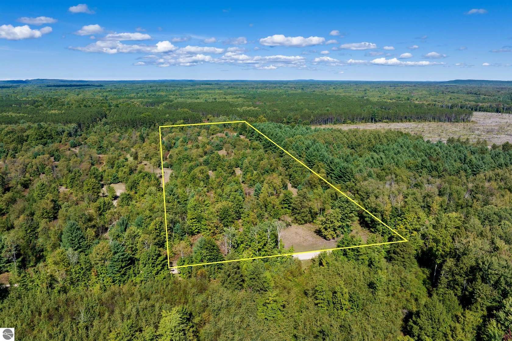 10 Acres of Recreational Land for Sale in Thompsonville, Michigan