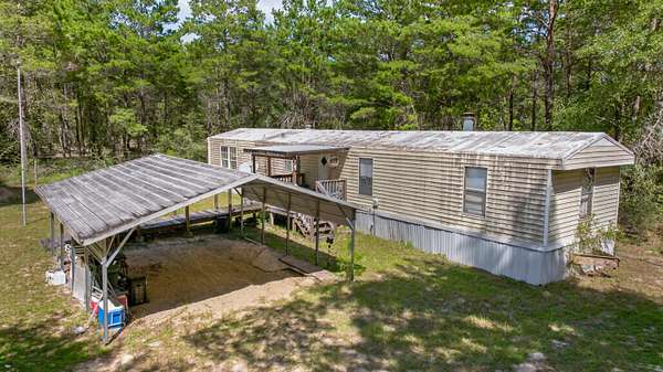 10 Acres of Recreational Land with Home for Sale in Crestview, Florida