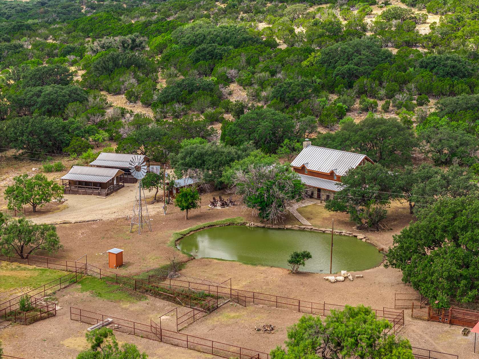 1,505 Acres of Land with Home for Sale in Sonora, Texas