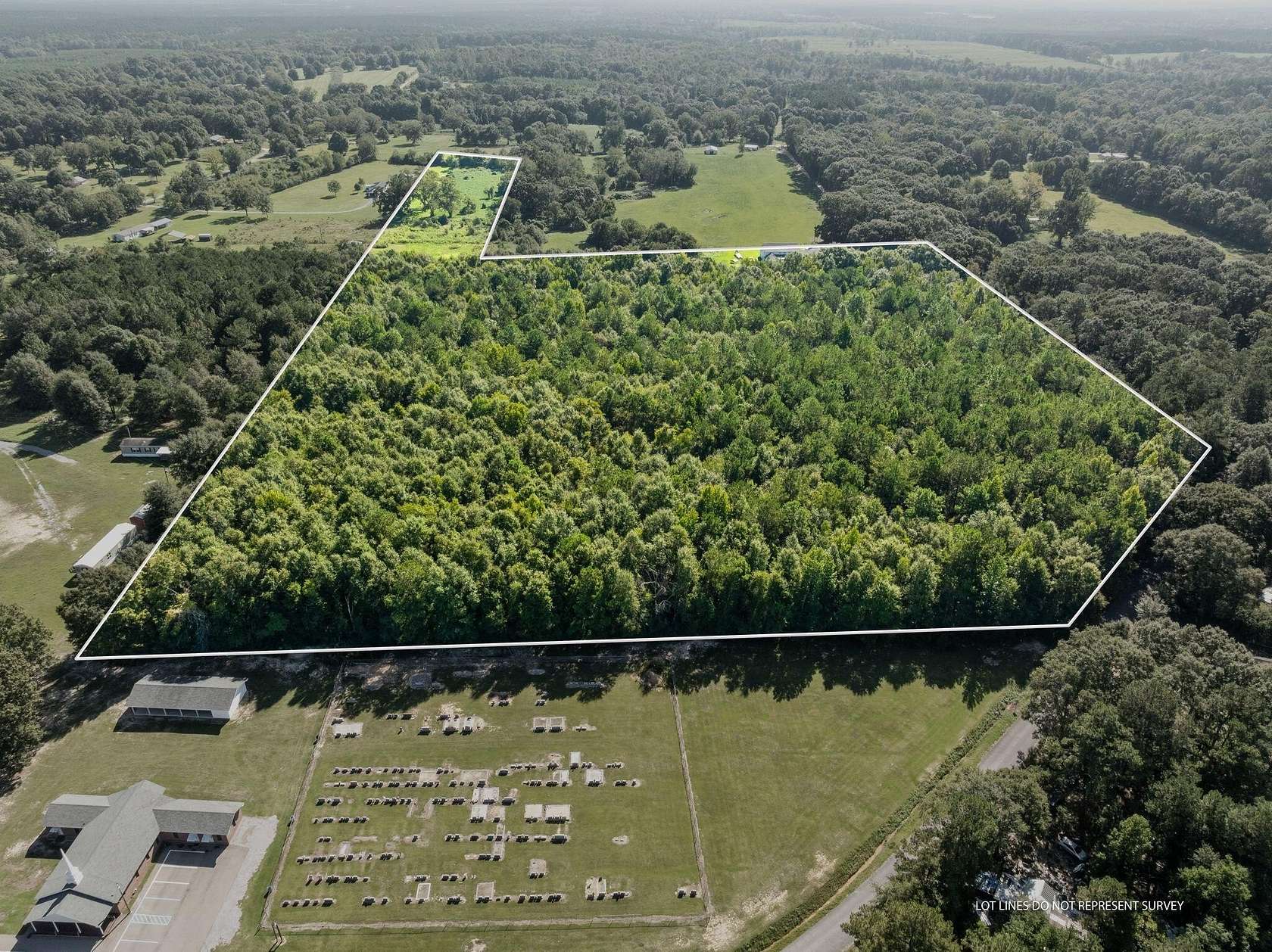 20.9 Acres of Recreational & Residential Land for Sale in Wiggins, Mississippi