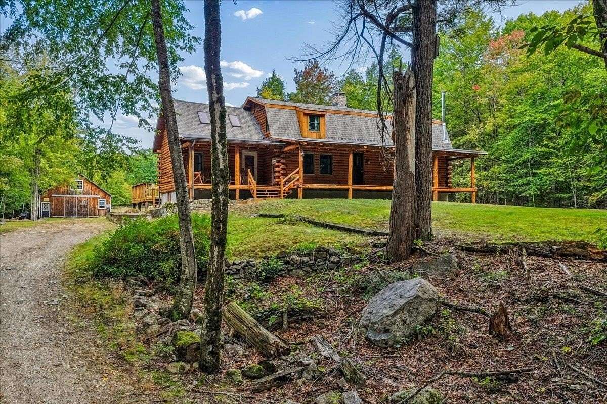 8.1 Acres of Land with Home for Sale in New Boston, New Hampshire