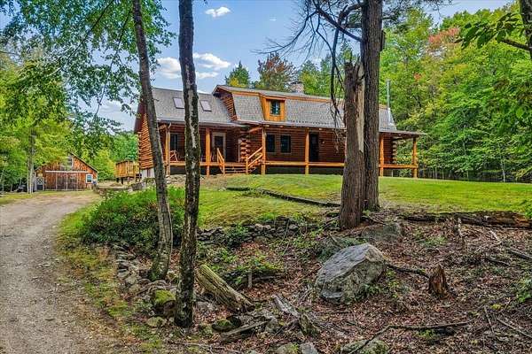 8.1 Acres of Land with Home for Sale in New Boston, New Hampshire