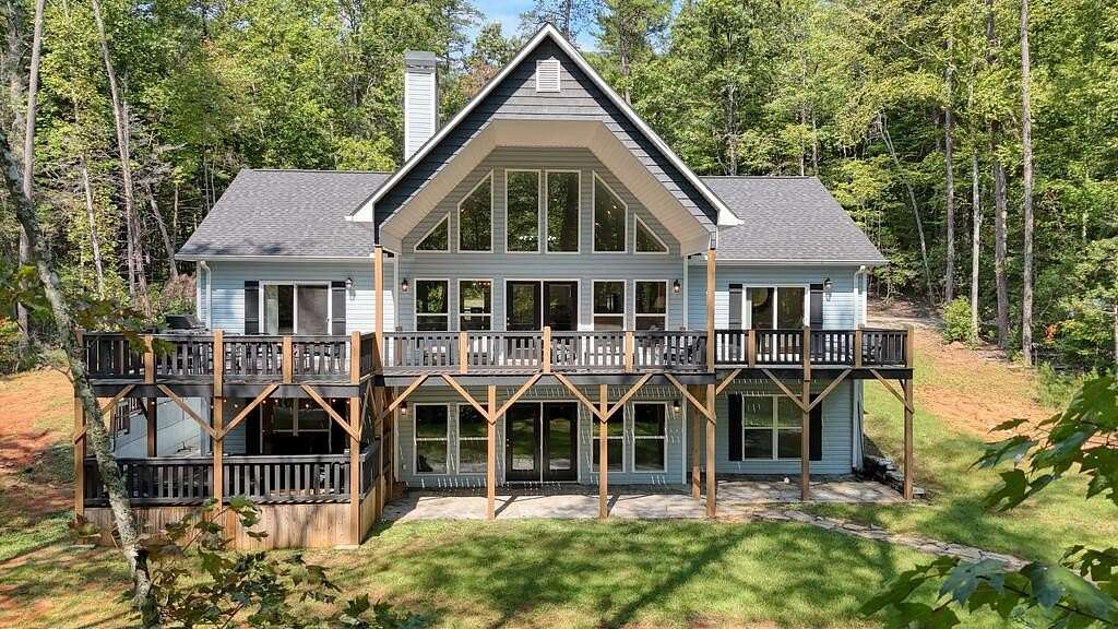 3.75 Acres of Land with Home for Sale in Blairsville, Georgia