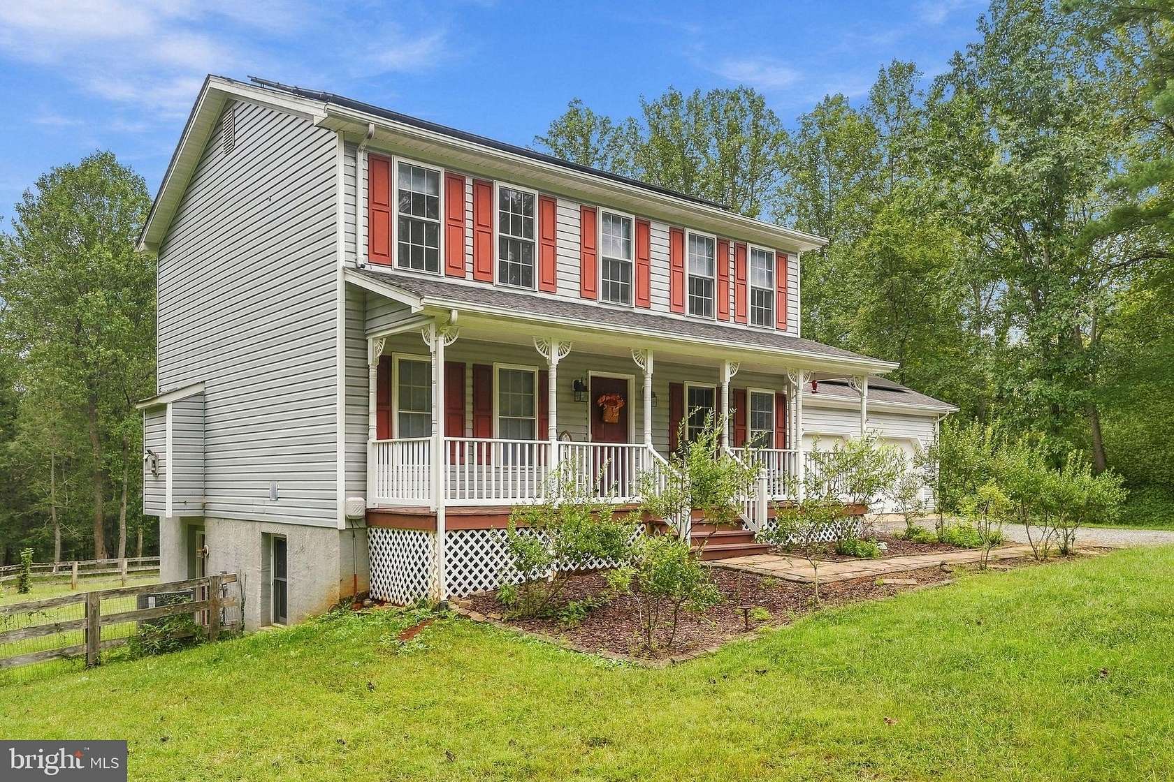 6 Acres of Land with Home for Sale in Reva, Virginia