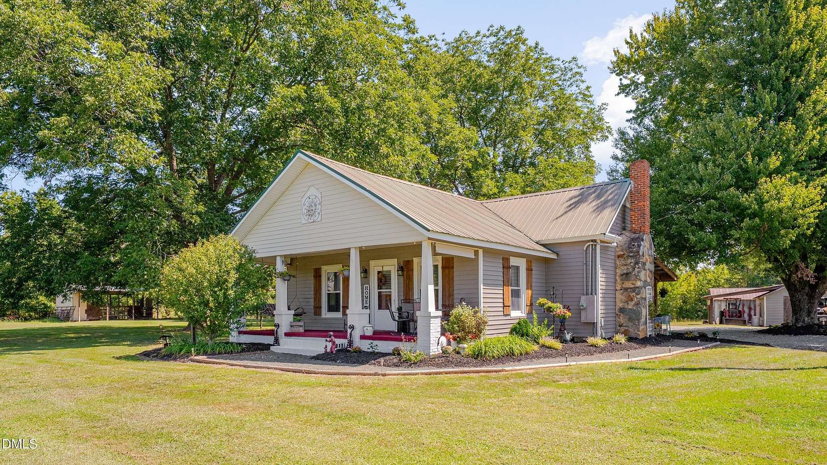 9.8 Acres of Land with Home for Sale in Oxford, North Carolina