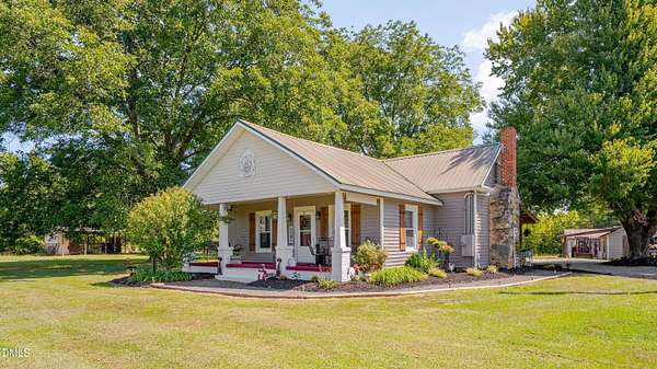 9.8 Acres of Land with Home for Sale in Oxford, North Carolina
