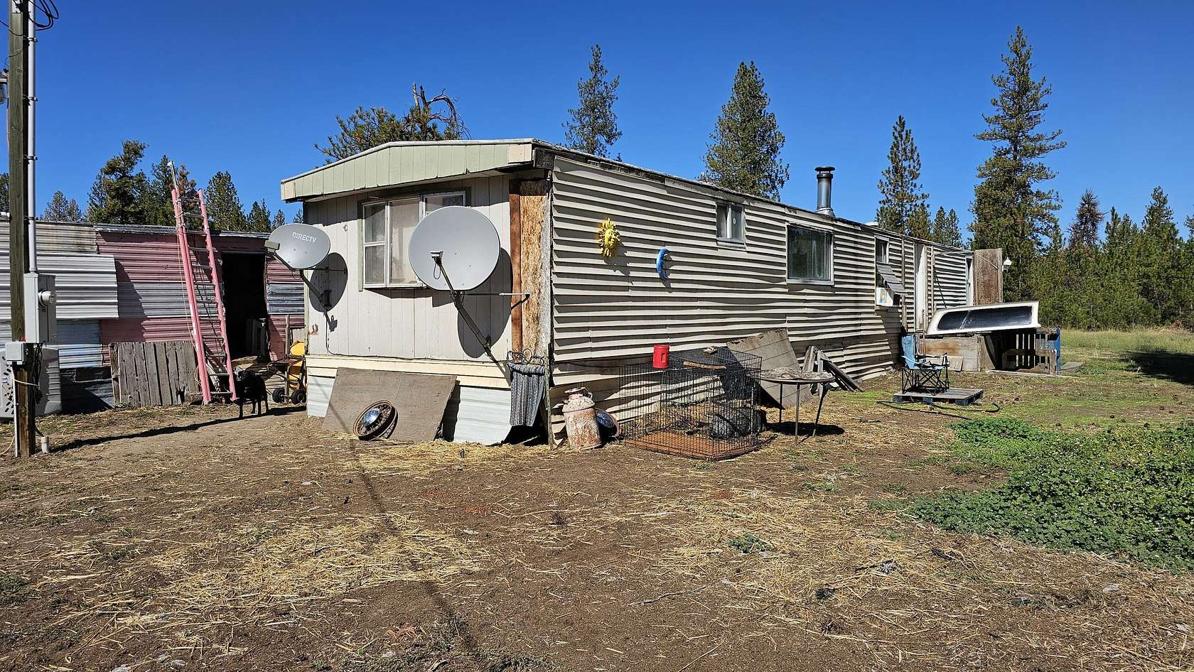 10 Acres of Land with Home for Sale in Wellpinit, Washington