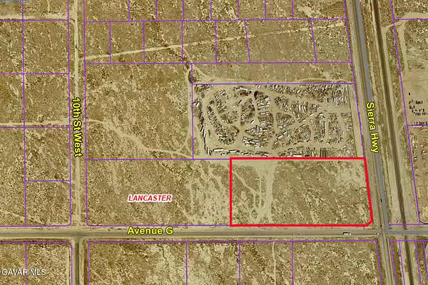 8.2 Acres of Commercial Land for Sale in Lancaster, California