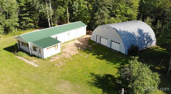 2 Acres of Land with Home for Sale in Pelkie, Michigan