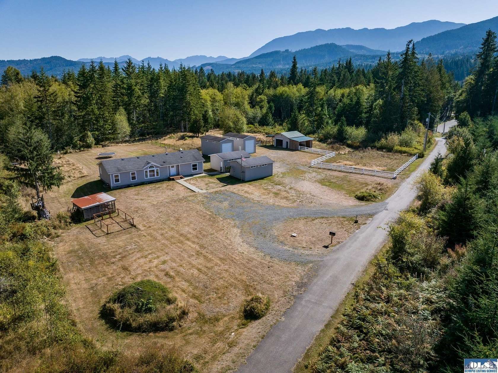 2 Acres of Land with Home for Sale in Port Angeles, Washington