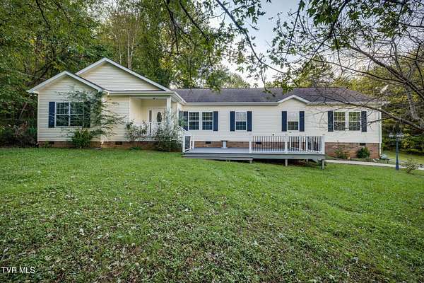 1.64 Acres of Land with Home for Sale in Afton, Tennessee
