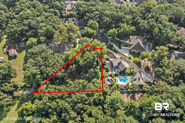0.58 Acres of Residential Land for Sale in Fairhope, Alabama