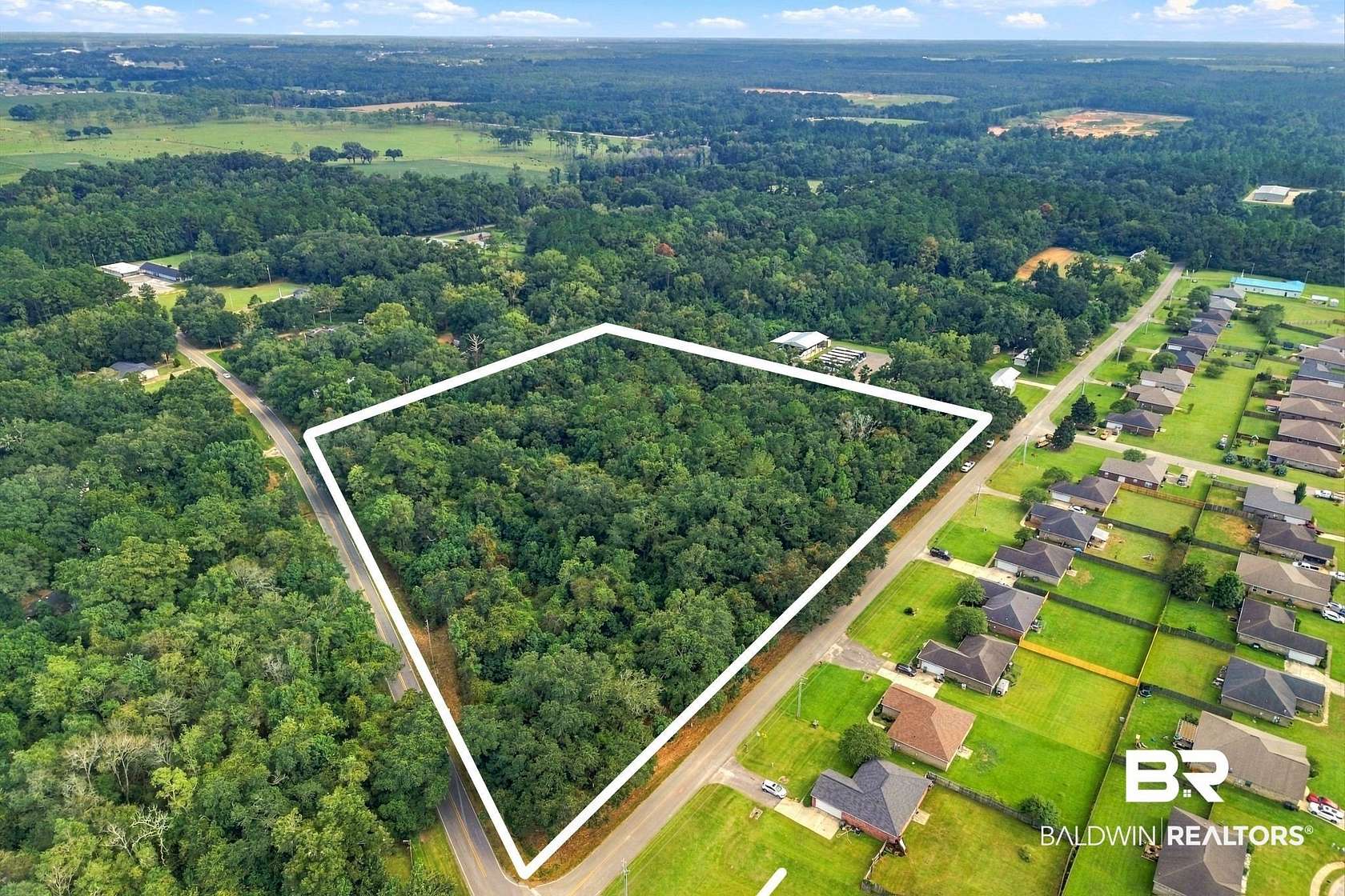 8.68 Acres of Residential Land for Sale in Loxley, Alabama