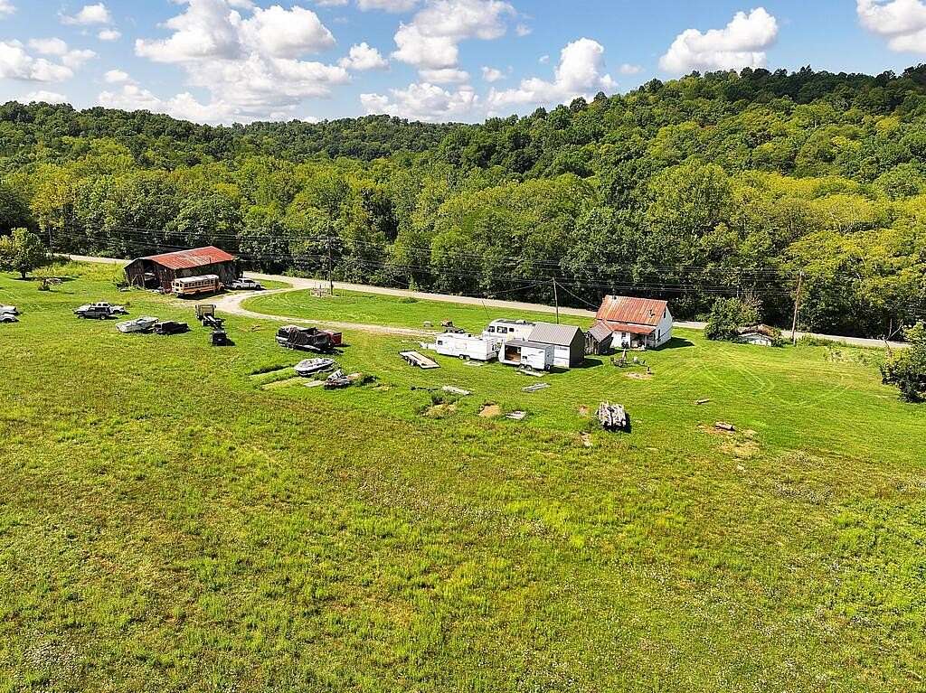 130 Acres of Land with Home for Sale in Brooksville, Kentucky