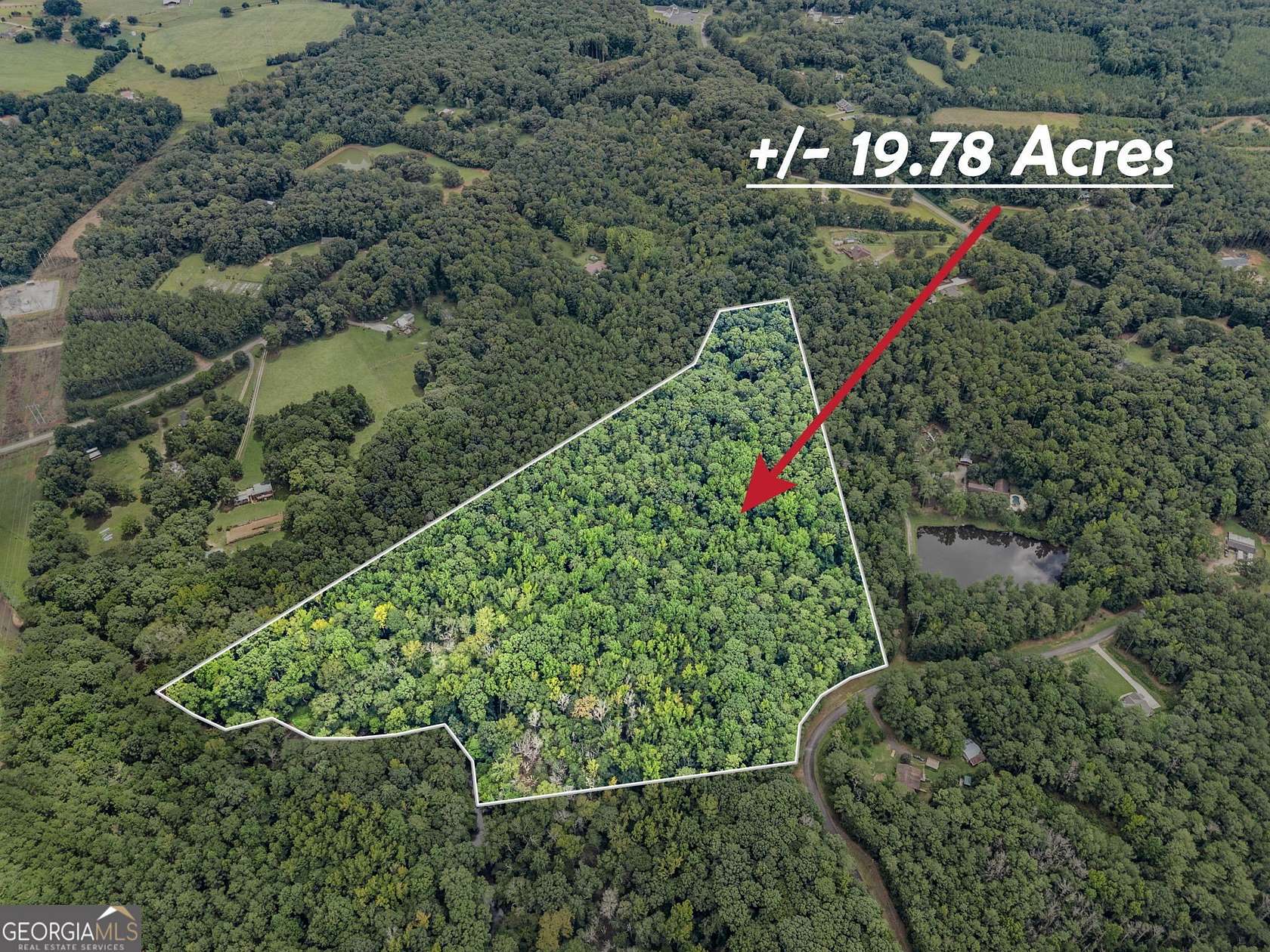 19.8 Acres of Recreational & Residential Land for Sale in Jackson, Georgia