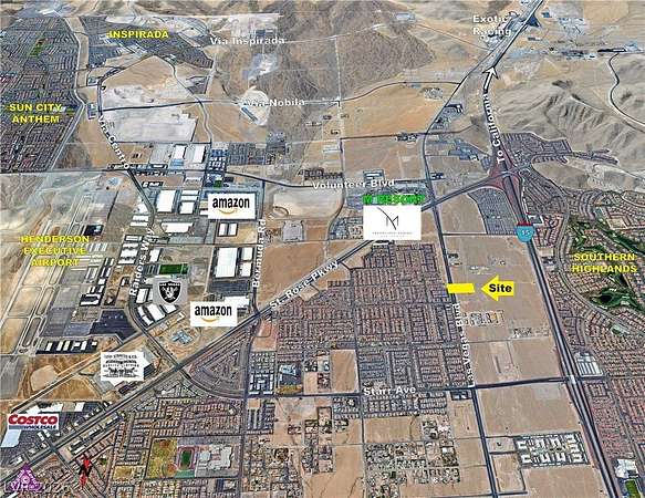 5 Acres of Commercial Land for Sale in Las Vegas, Nevada