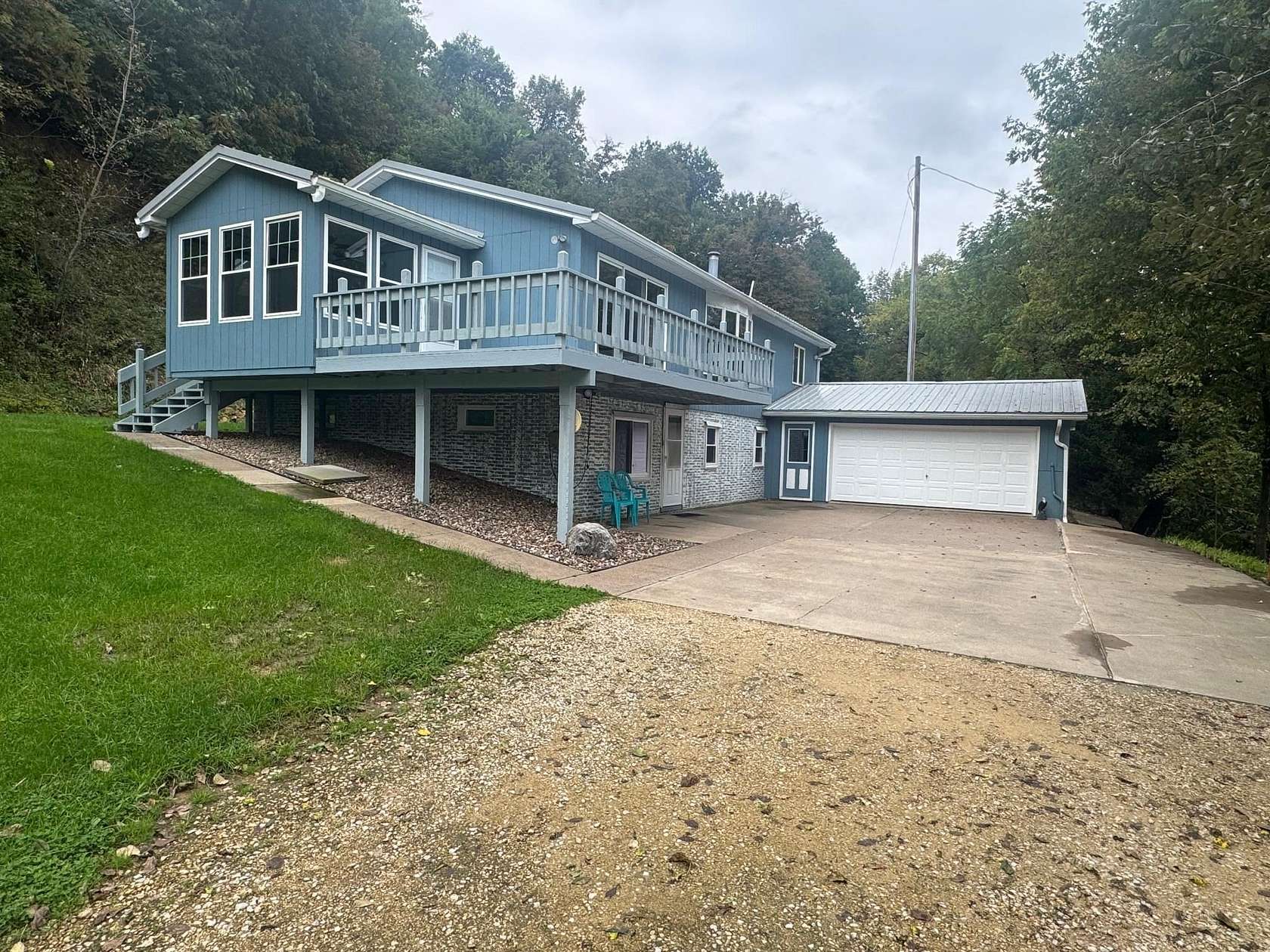 3.38 Acres of Land with Home for Sale in Guttenberg, Iowa