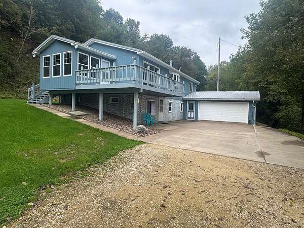 3.38 Acres of Land with Home for Sale in Guttenberg, Iowa