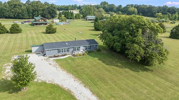 5.79 Acres of Land with Home for Sale in Moores Hill, Indiana