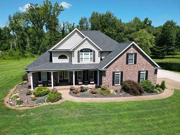 20.2 Acres of Recreational Land with Home for Sale in Evansville, Indiana