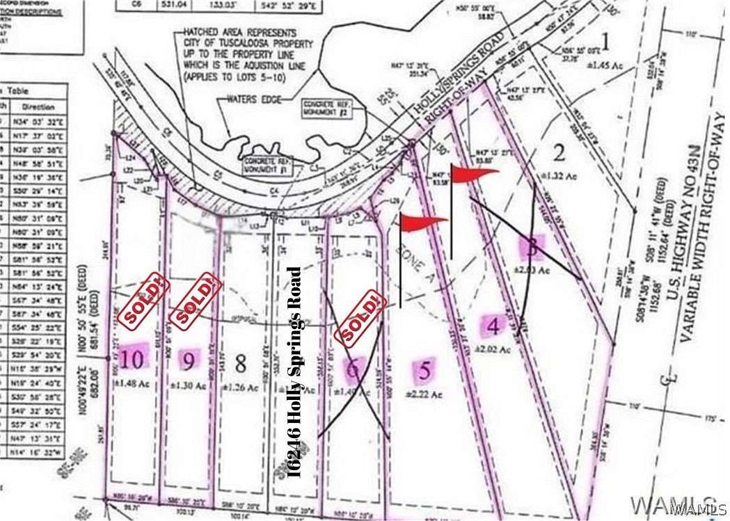 2.22 Acres of Residential Land for Sale in Northport, Alabama