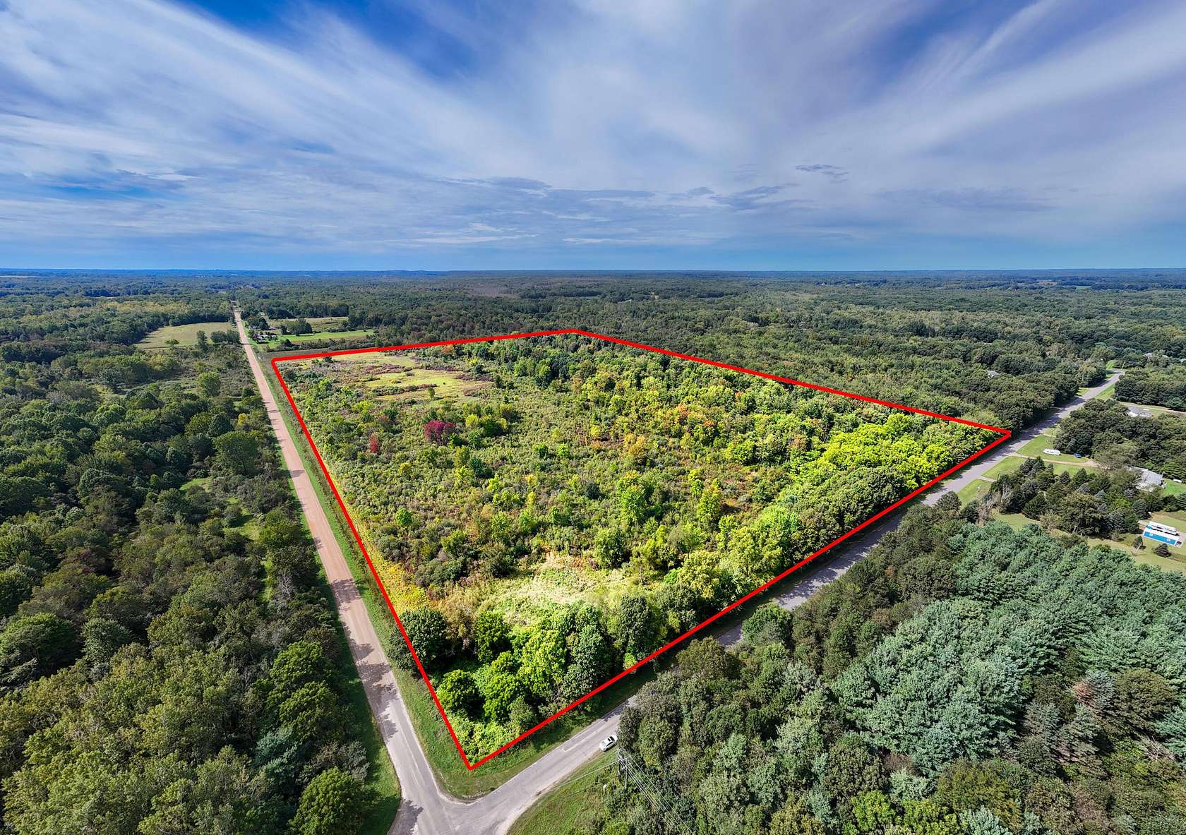 60 Acres of Recreational & Residential Land for Sale in Paw Paw, Michigan