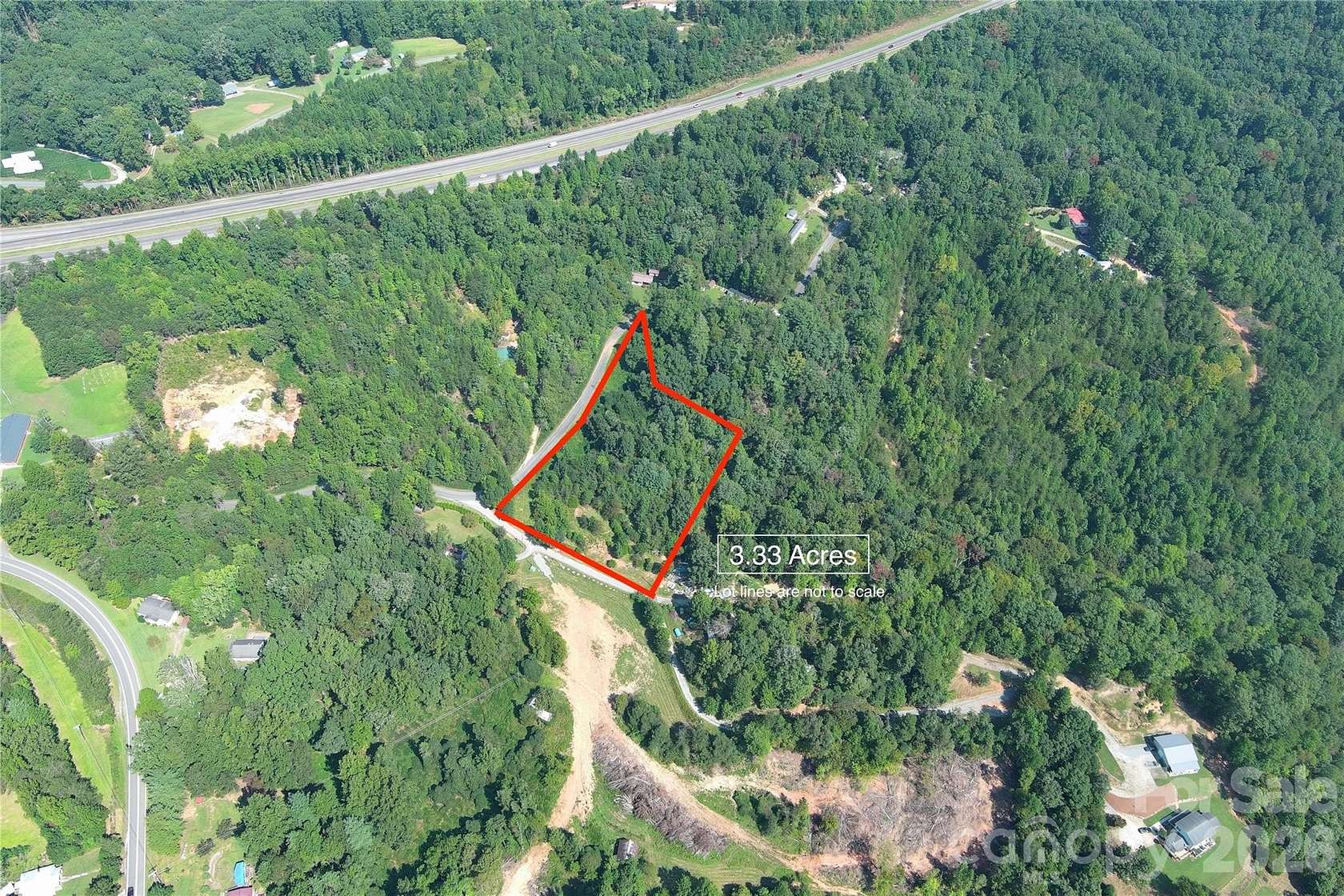 3.33 Acres of Residential Land for Sale in Nebo, North Carolina