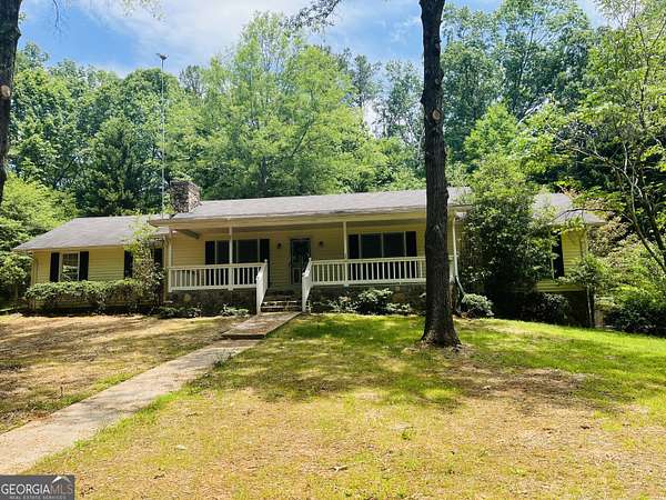 5 Acres of Land with Home for Lease in Dawsonville, Georgia