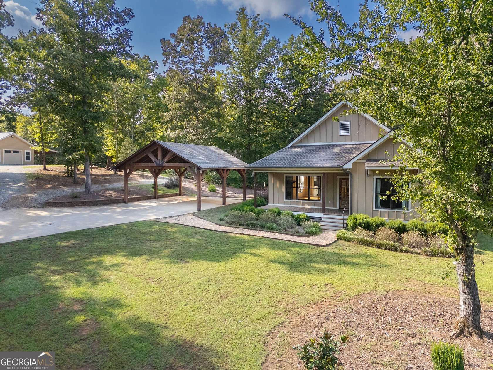 8.62 Acres of Land with Home for Sale in Clarkesville, Georgia