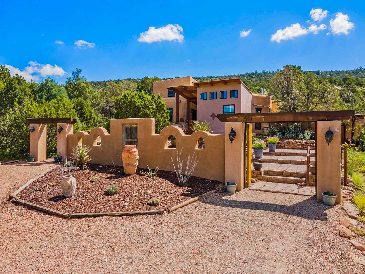 5 Acres of Land with Home for Sale in Santa Fe, New Mexico