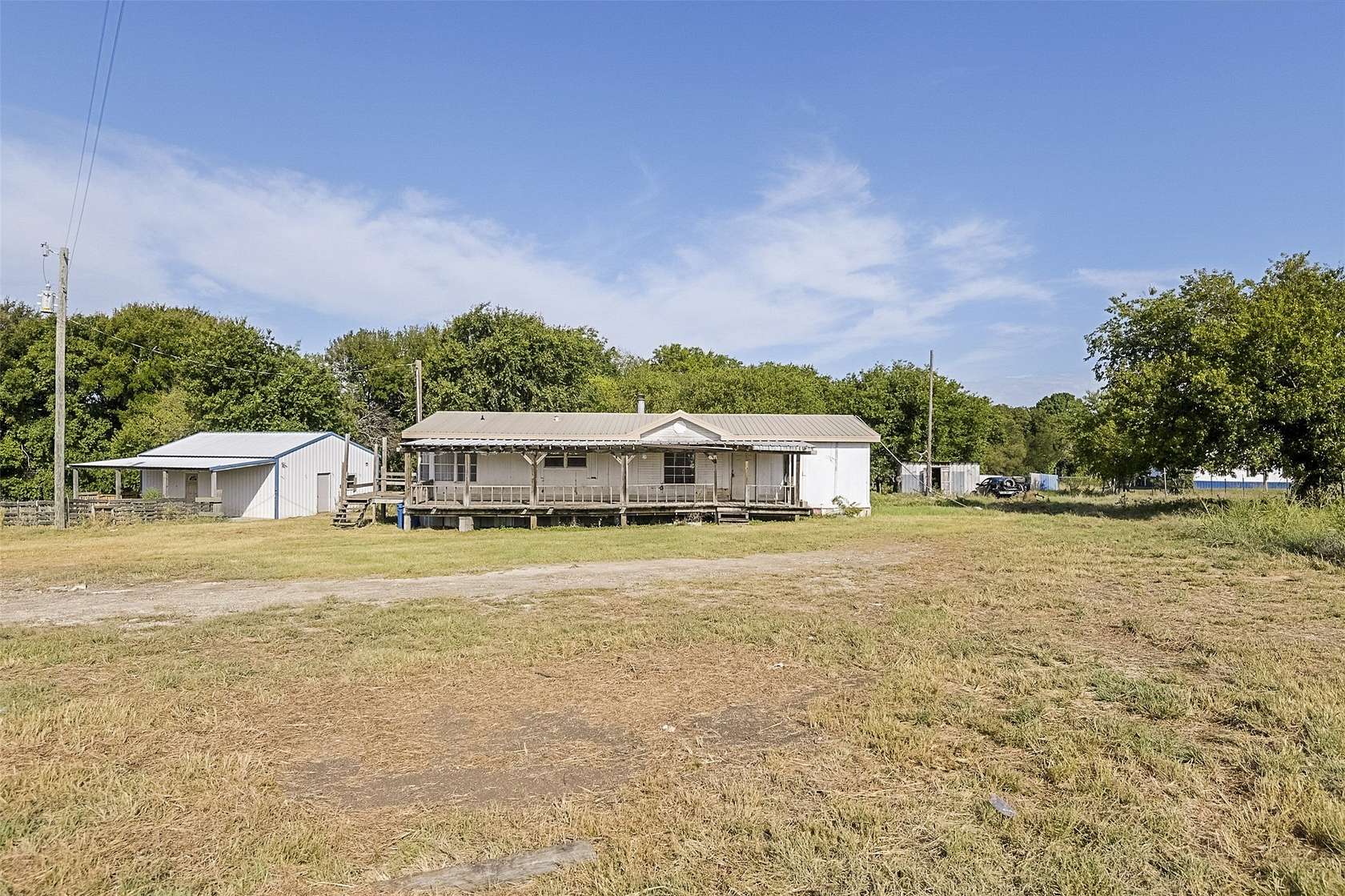 6.14 Acres of Land with Home for Sale in Hillsboro, Texas