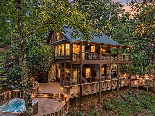 2.13 Acres of Land with Home for Sale in Ellijay, Georgia