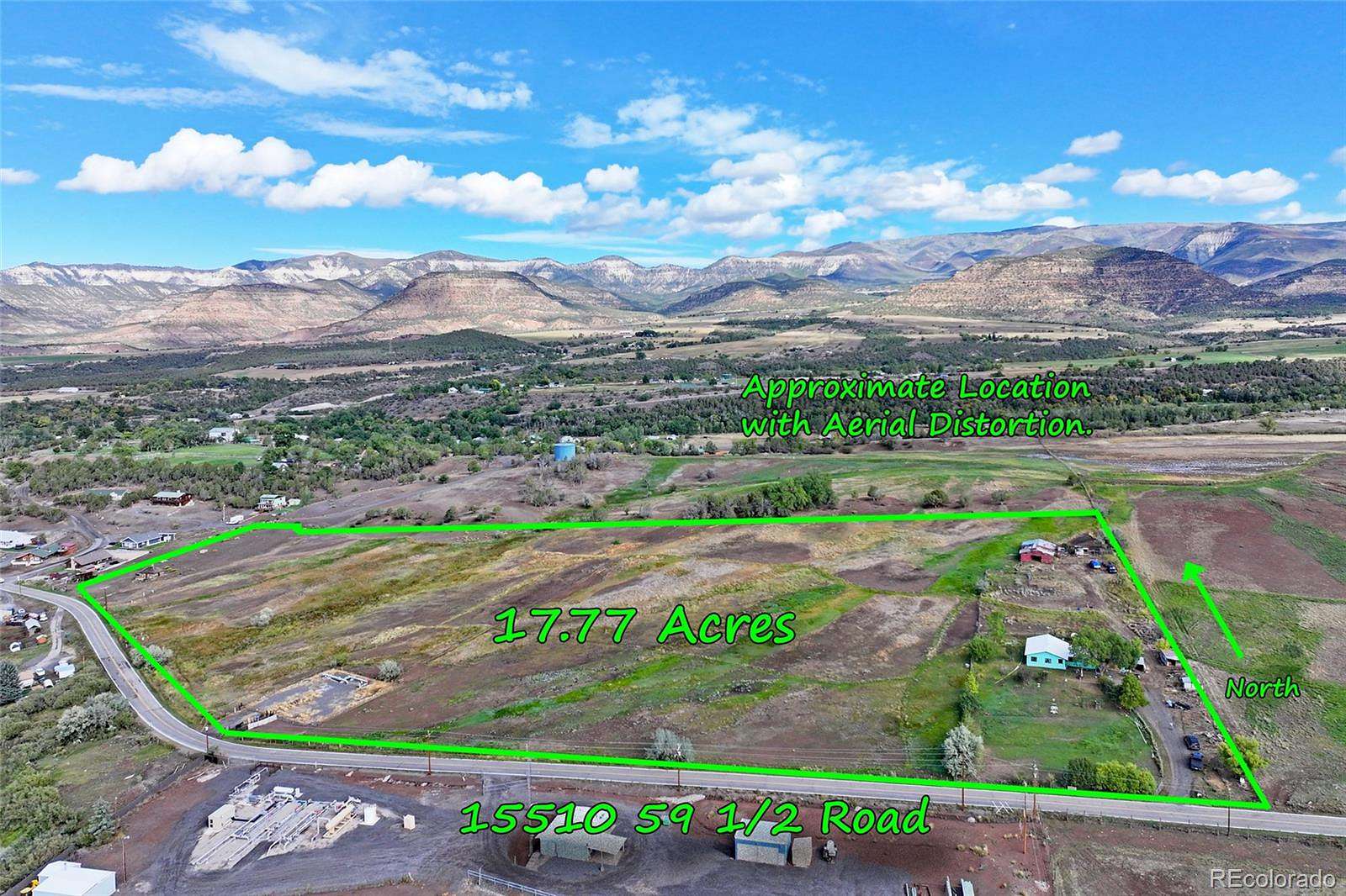 17.8 Acres of Land with Home for Sale in Collbran, Colorado
