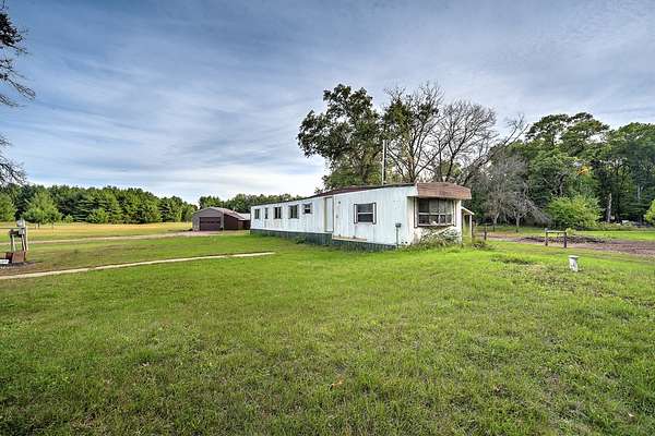 7.75 Acres of Land with Home for Sale in Webster, Wisconsin